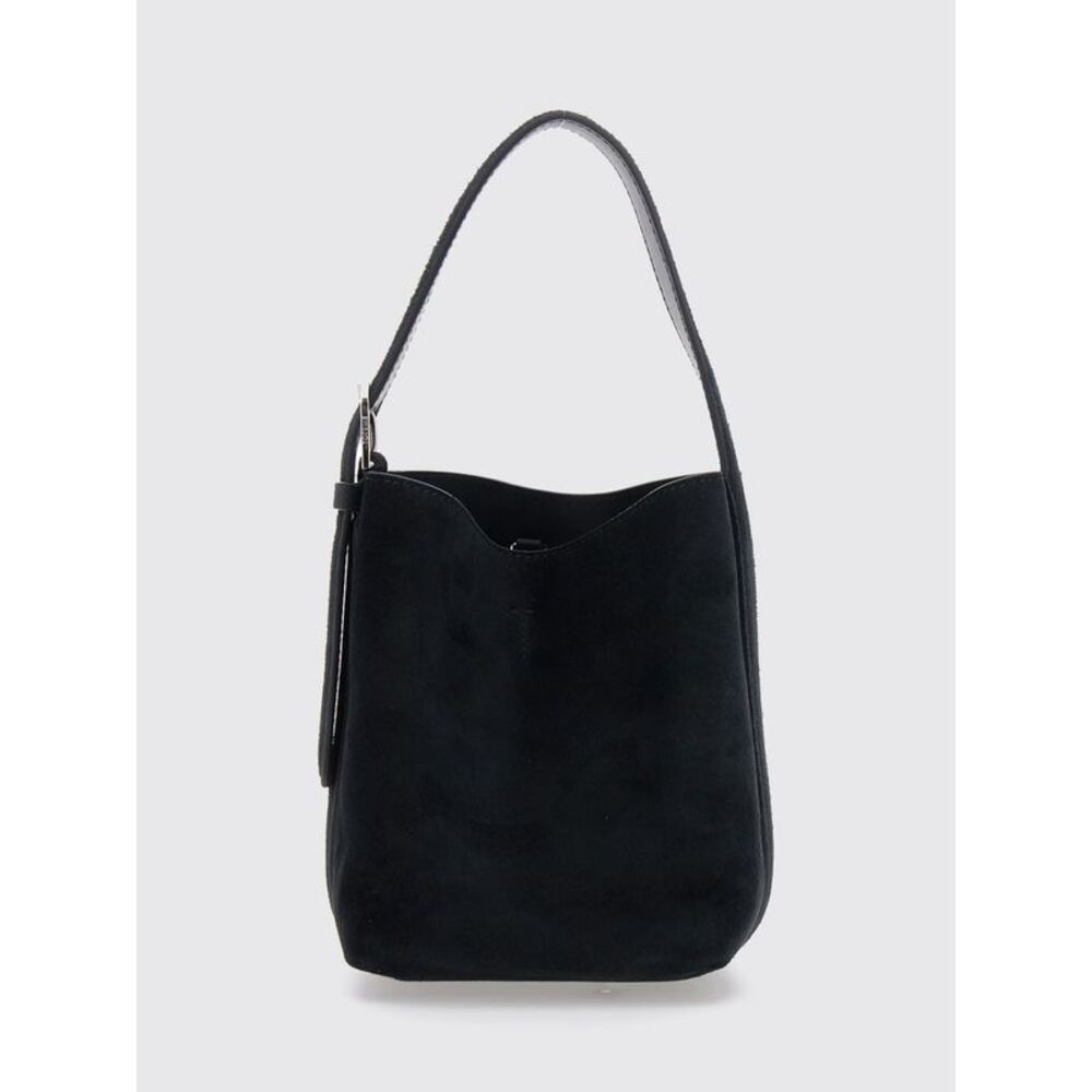 Toteme Women Toteme Mini Suede Calfskin Handbag With Adjustable Handle